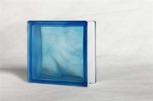 Εικόνα της Υαλότουβλο Σύννεφο Μπλε 19x19 cm
