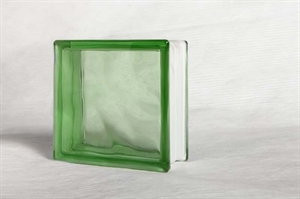 Εικόνα της Υαλότουβλο Σύννεφο Πράσινο 19x19 cm