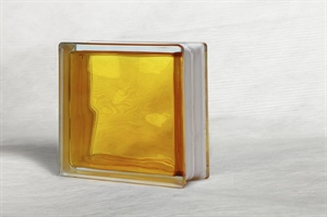 Εικόνα της Υαλότουβλο Σύννεφο Κίτρινο 19x19 cm